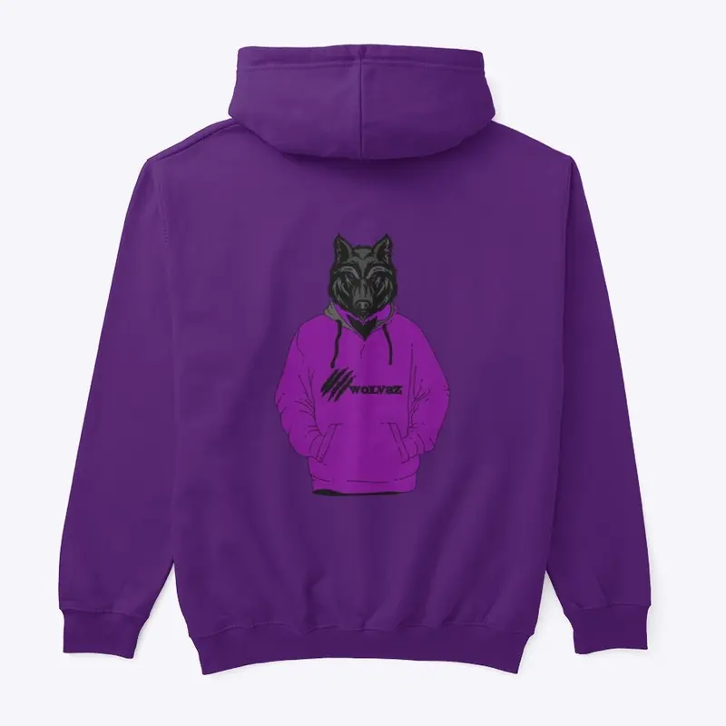 Hoodie W0LV3Z (Purple)