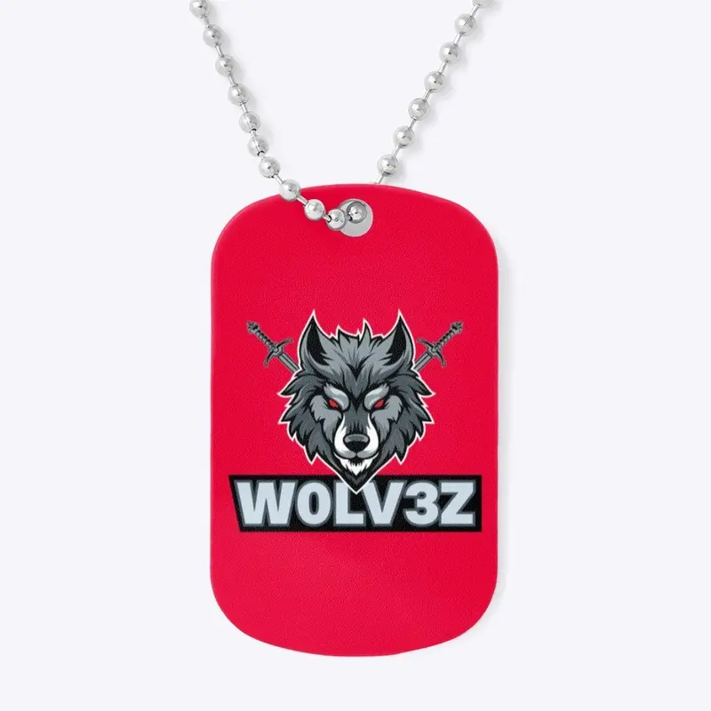 W0LV3Z Dog Tag